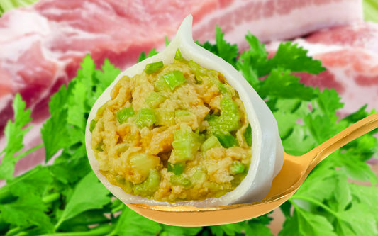 香芹鮮肉餃   Celery & Pork